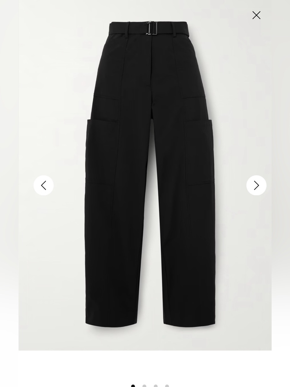 St. Agni Black Trousers